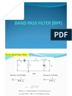 Band Pass Filter (BPF) PDF
