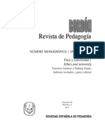 Número Monográfico / Ética y Universidad /: Special Issue