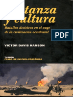 Davis Hanson Victor Matanza Y Cultura