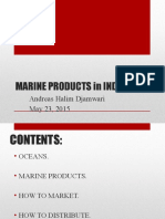 Marine Products in Indonesia: Andreas Halim Djamwari May 23, 2015