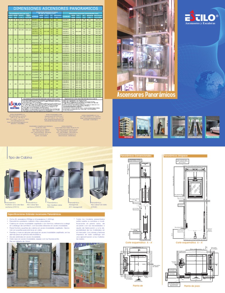 Catalogo Estilo | PDF | Ascensor | Construyendo tecnología