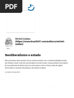 Neoliberalismo e estado