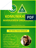 Materi Komunikasi Dan Management Organisasi
