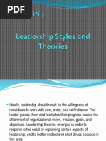 Leadership Styles and Theories 05-06-19 2020H