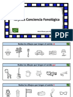 Conciencia Fonologica Rodea El Sonido