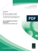 (Journal of Educational Administration) Karen Seashore Louis - Accountability and School Leadership-Emerald Group Publishing Limited (2012)