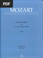 Così Fan Tutte | PDF