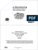 Lean Manufacturing: Understanding The Wastes & Time and Motion Study