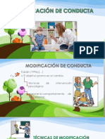 Te - Cnicas de Modificacio - N de Conducta