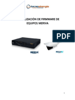 Actualizacion de Firmware para Equipos Meriva