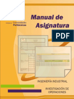 Curso Investigacion - de - Operaciones PDF