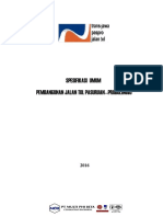 Spesifikasi Umum Jalan Tol Paspro