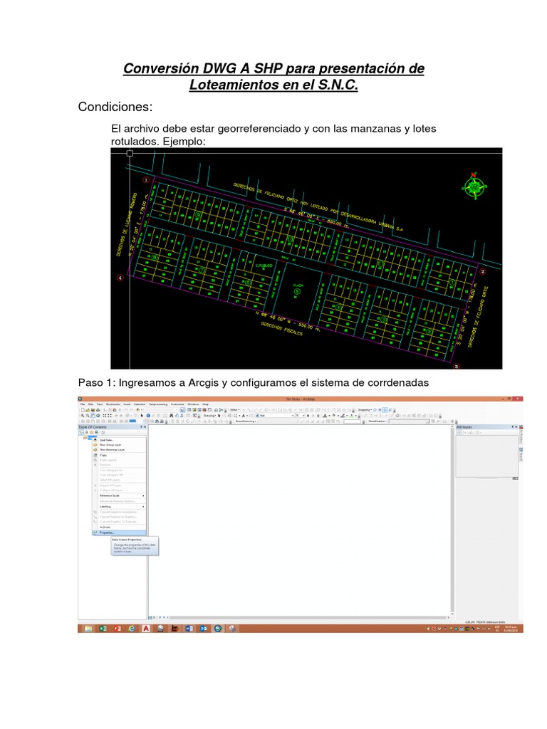 Convertir Dwg A Shp Gratis | Convertir dwg a shape – TCUJ
