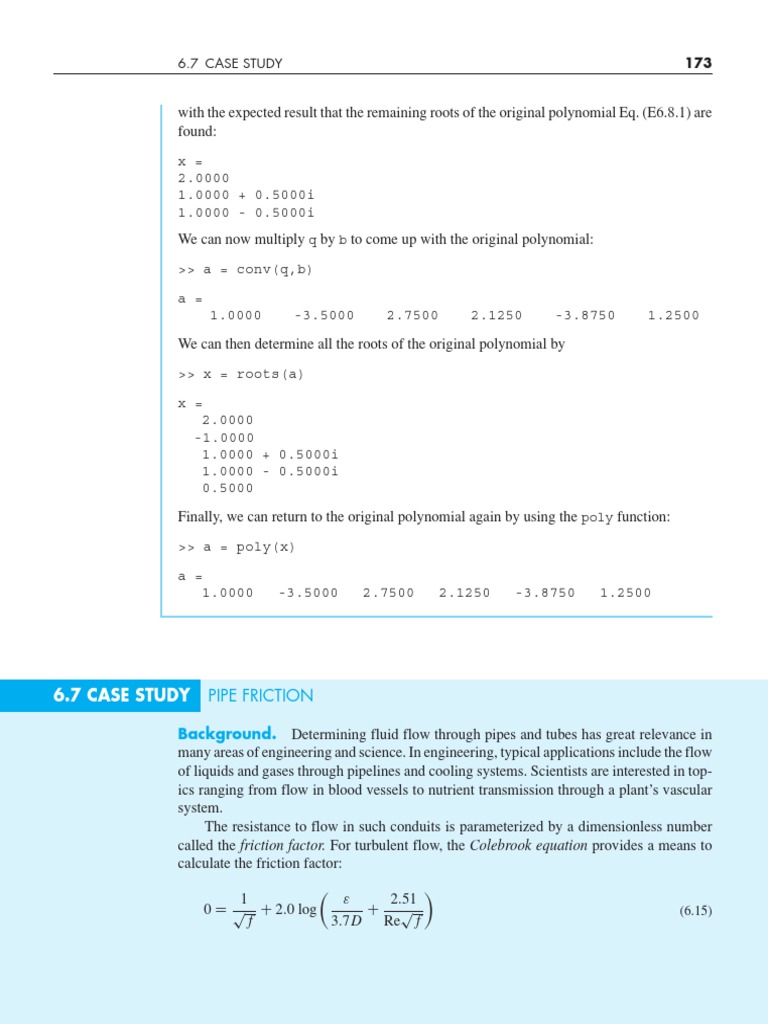 Pipe Friction Case Study Analysis | PDF | Fluid Dynamics | Reynolds Number