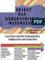 Hakikat Dan Karakteristik Matematika