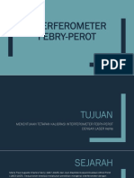 Interferometer Febry Perot