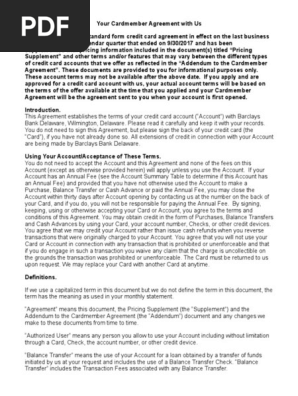 barcalys agreement