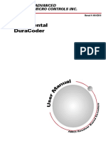 Dc25 Incremental Duracoder: Adv Anc Ed Micro Controlsinc