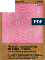 Varios Autores Nuevas Perspectivas en Salud Mental