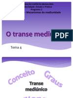 O transe mediúnico: conceito, graus e etapas