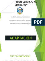 Adaptacion Del Ser Humano