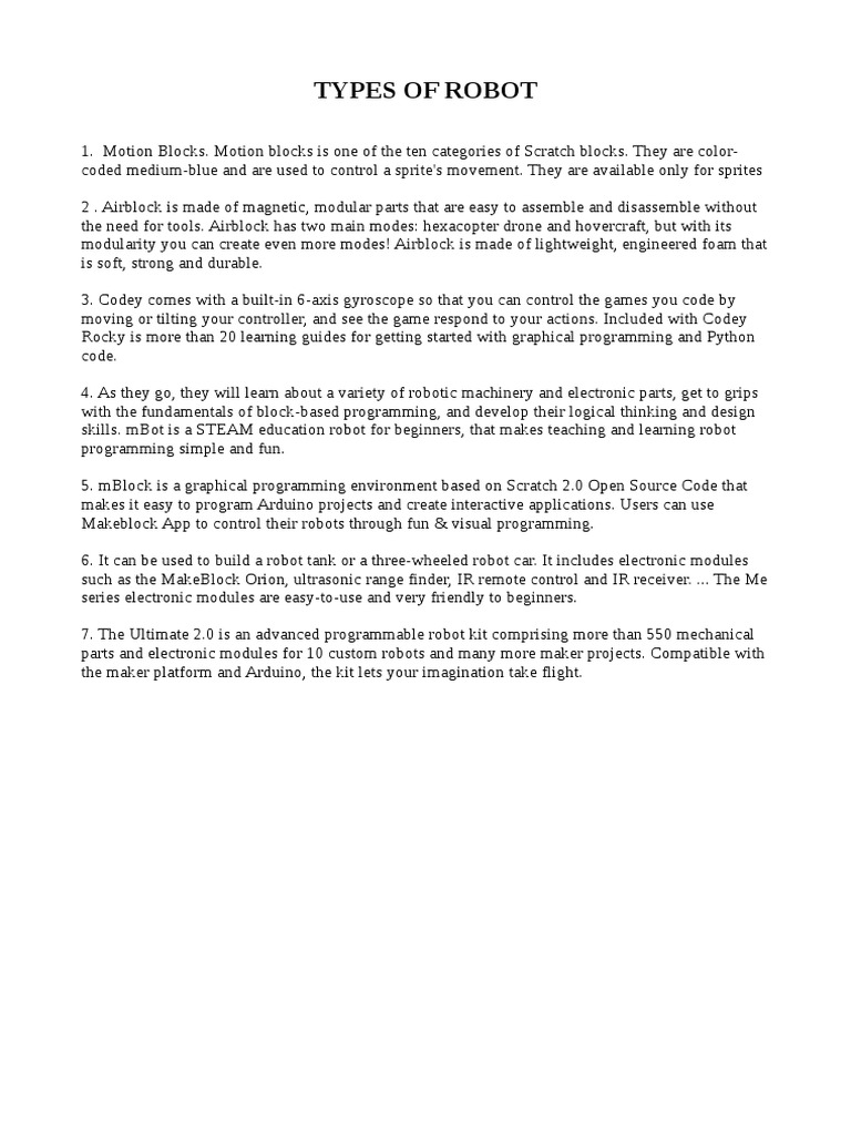 Robotics 2 Pdf Computing