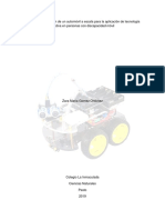 Diseño y Construcción de Un Automóvil a Escala Para La Aplicación de Tecnología Asistiva en Personas Con Discapacidad Móvil