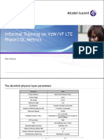 Informal Training On VZW/VF Lte Phase3 DL Metrics: Alex Anokye