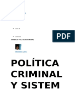 Politica Criminal