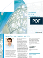 Autodesk Fy2018 Sustainability Report