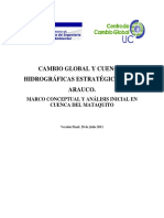 Cambio climático y cuencas hidrográficas