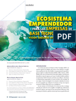 Dialnet EcosistemaEmprendedorParaLasEmpresasDeBaseTecnolog 3219038 PDF