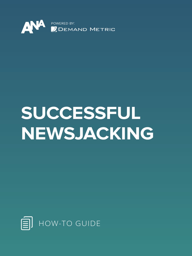 ANA Successful Newsjacking | PDF | News | Social Media