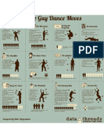 White Guy Dance Moves Infographic