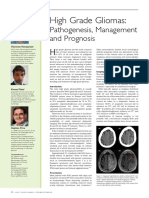 High Grade Gliomas:: Pathogenesis, Management and Prognosis