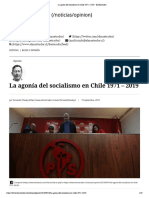 La Agonía Del Socialismo en Chile 1971 - 2019: Blogs y Opinión (/noticias/opinion)