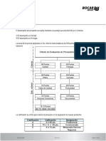 Metodología de Evaluación A Proveedores BOCAR