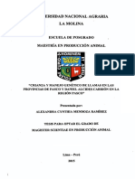 Crianza y Manejo Genético de Llamas