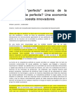 Microeconomía Competencia Perfecta