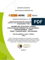 Estudio Ambiental, Social y Predial - Tomo 1 PDF