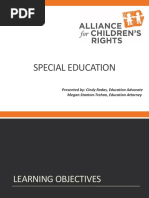 15 09 10 CASA Special Education Presentation