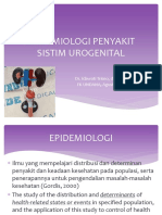 Epidemiologi Penyakit Sistim Urogenital.