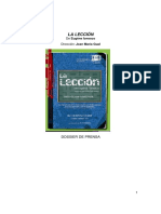 Dossier La Leccion (1)