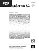 Cuaderno 82 Cuadernos Del Centro de Estudios en Diseño y ...