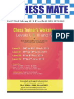 Chess Mate - February 2019 PDF