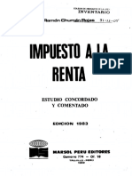 Impuesto A La Renta (Ramon Chuman R.)