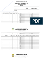 Daftar Pemberian Terapi