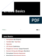 Java Basics: Variabel dan Tipe Data