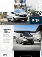 Ford Transit Custom 2019 Catalogo Descargable