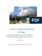 Diseño e Ingeniería de Biogás (21-05-2019) Partes I, II. y III PDF